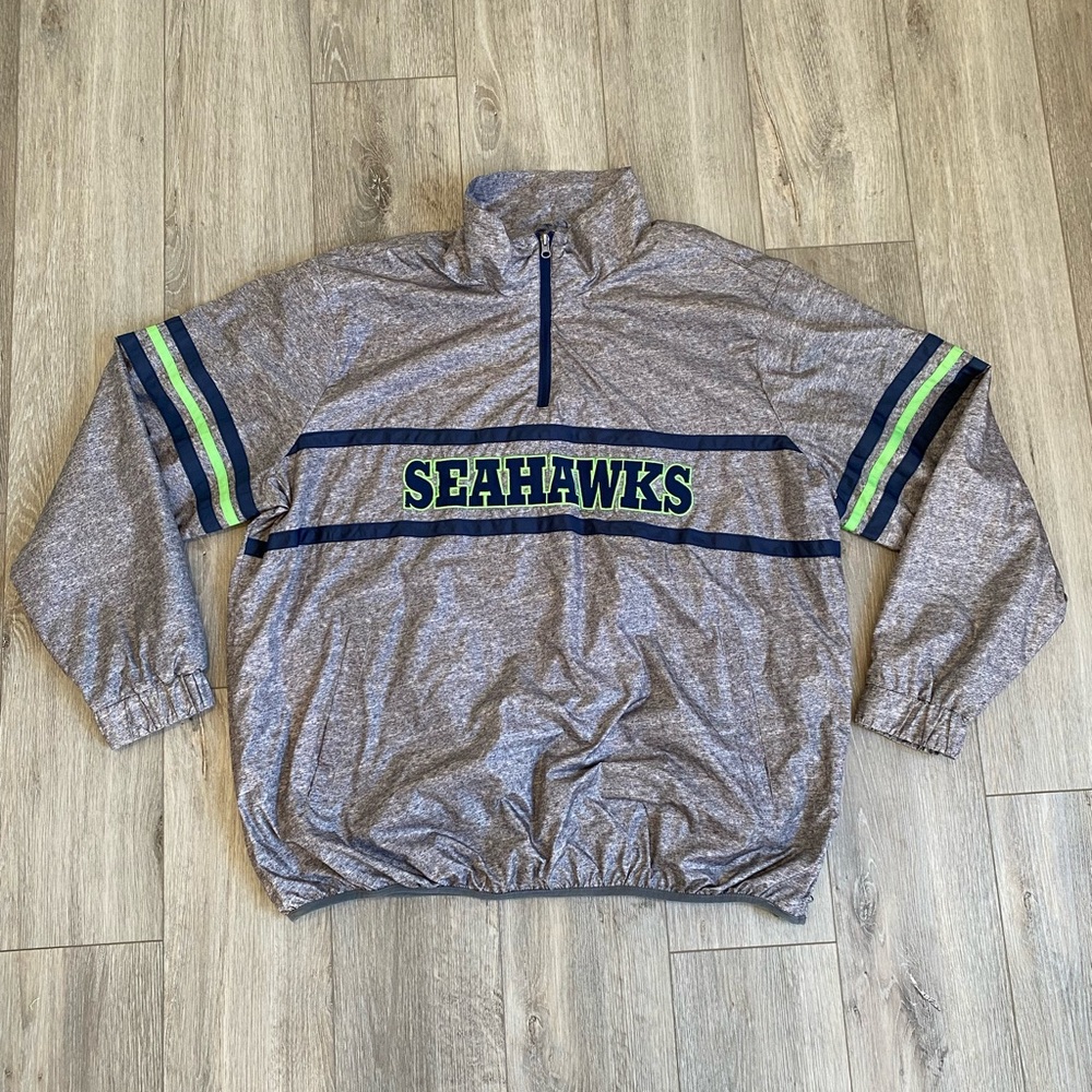 NFL Men’s Seahawks 1/4 Zip Pullover
